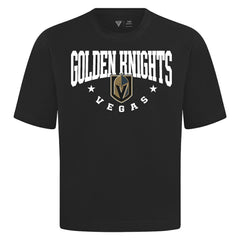 Vegas Golden Knights Levelwear Luxe Signature Knit T-Shirt - Black - NHL