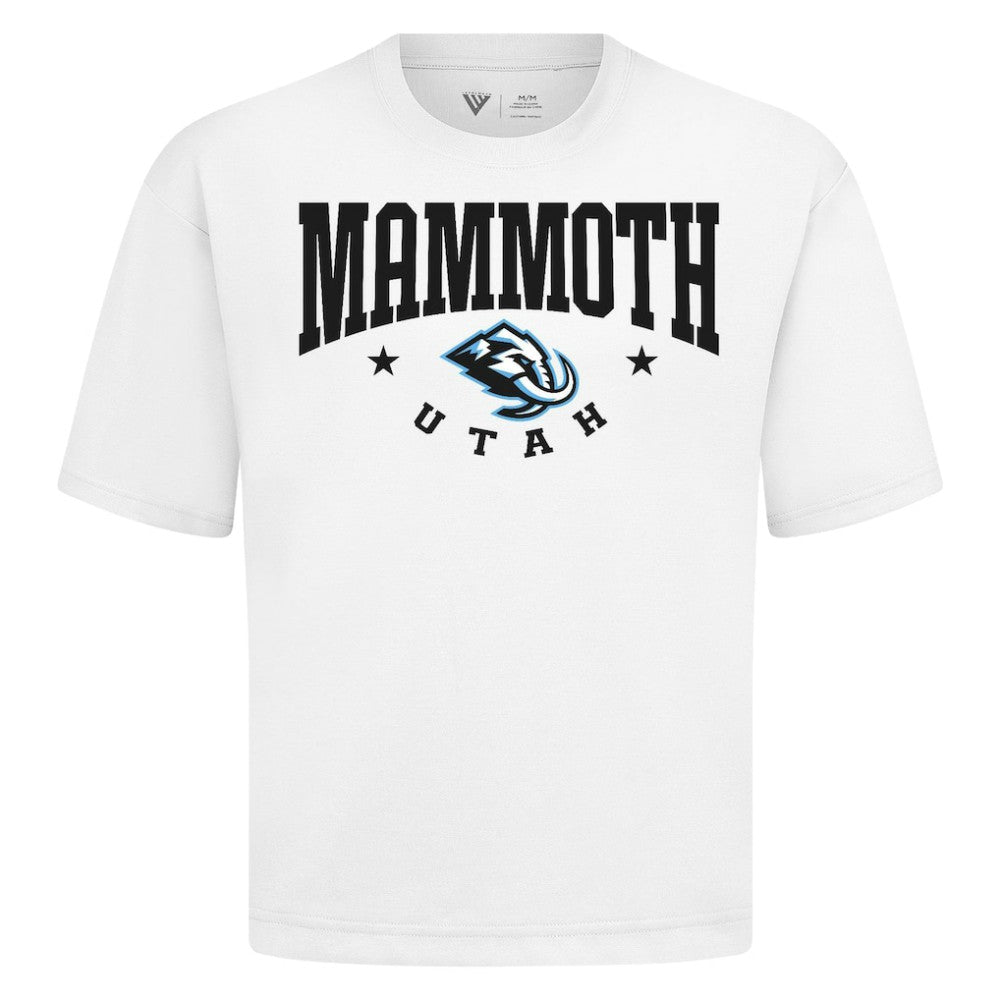 Utah Mammoth Levelwear Luxe Signature Knit T-Shirt - White - NHL
