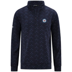 Winnipeg Jets Levelwear Chameleon Quarter-Zip Sweatshirt - Navy - NHL