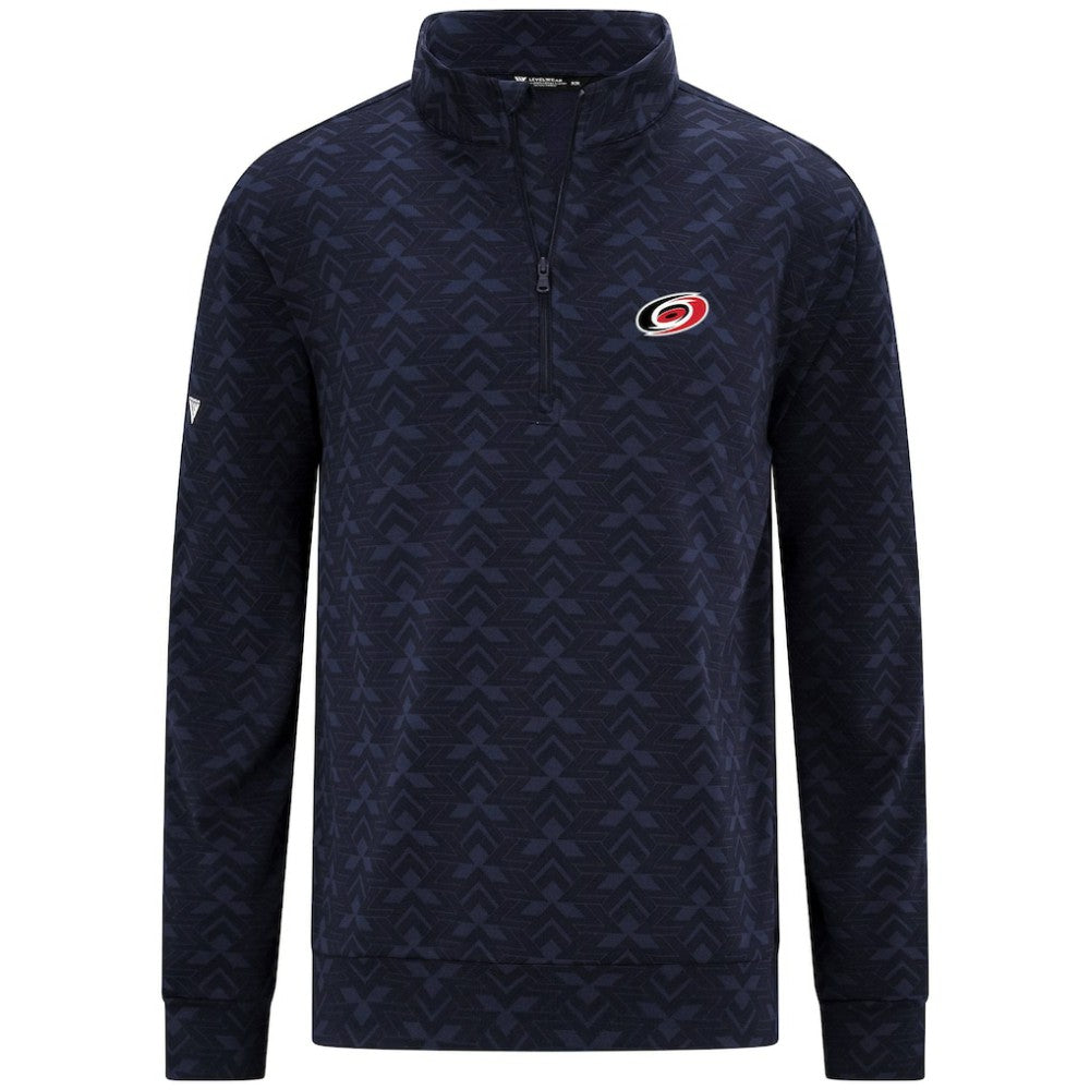 Carolina Hurricanes Levelwear Chameleon Quarter-Zip Sweatshirt - Navy - NHL