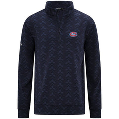 Montreal Canadiens Levelwear Chameleon Quarter-Zip Sweatshirt - Navy - NHL