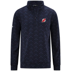 New Jersey Devils Levelwear Chameleon Quarter-Zip Sweatshirt - Navy - NHL