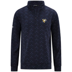 Pittsburgh Penguins Levelwear Chameleon Quarter-Zip Sweatshirt - Navy - NHL