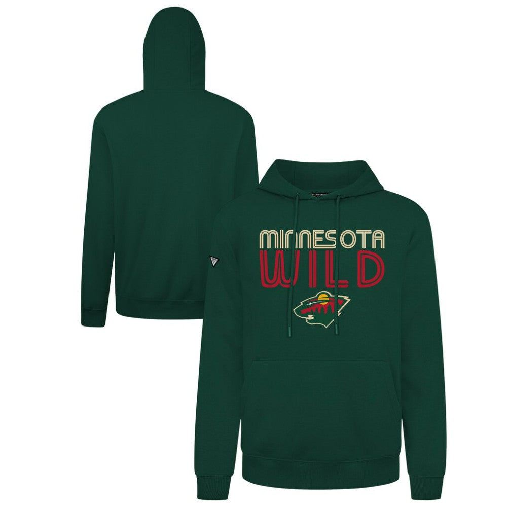 Minnesota Wild Levelwear Podium Lanes Hoodie - Green - NHL