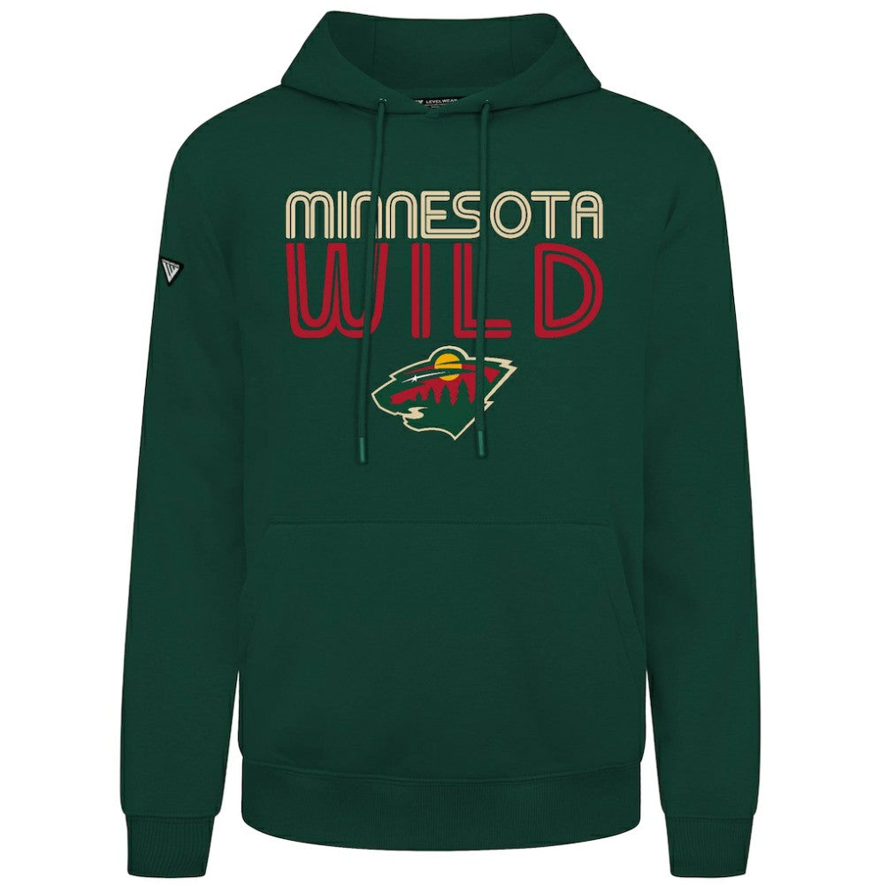Minnesota Wild Levelwear Podium Lanes Hoodie - Green - NHL