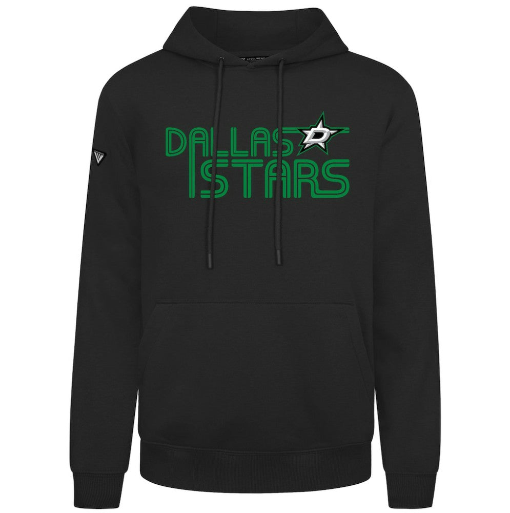 Dallas Stars Levelwear Podium Lanes Hoodie - Black - NHL
