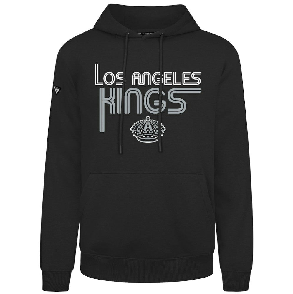 Los Angeles Kings Levelwear Podium Lanes Hoodie - Black - NHL