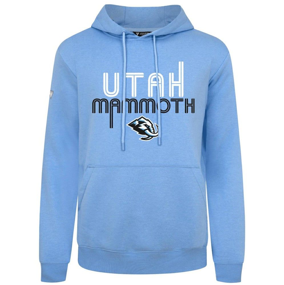 Utah Mammoth Levelwear Podium Lanes Hoodie - Light Blue - NHL