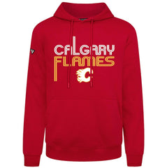Calgary Flames Levelwear Podium Lanes Hoodie - Red - NHL