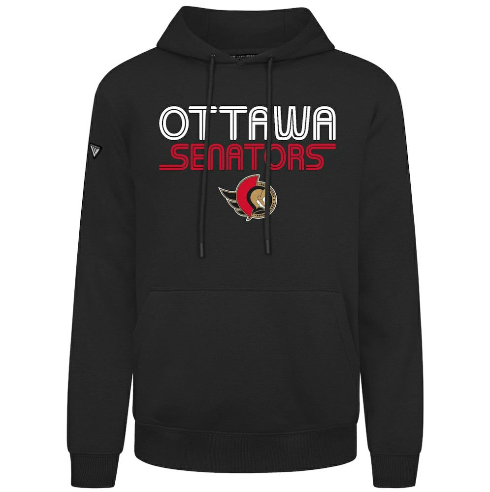 Ottawa Senators Levelwear Podium Lanes Hoodie - Black - NHL