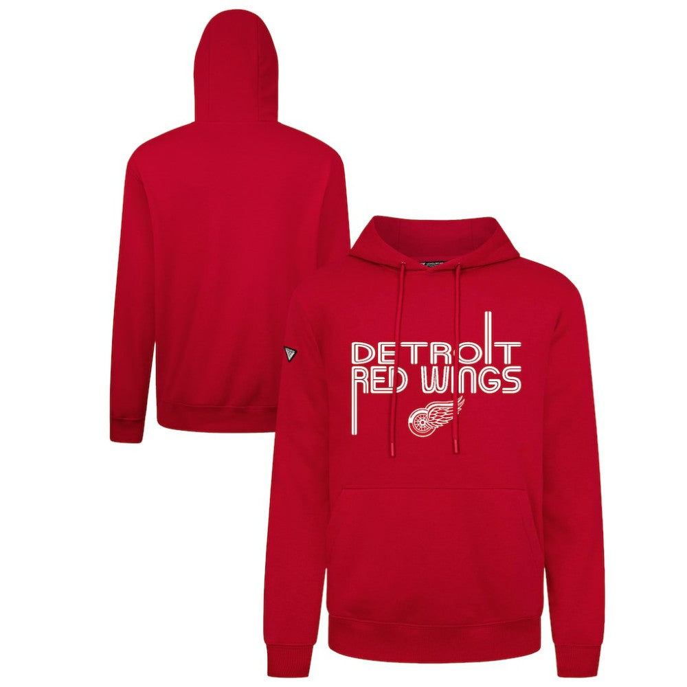 Detroit Red Wings Levelwear Podium Lanes Hoodie - Red - NHL