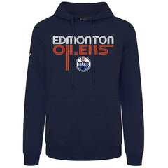 Edmonton Oilers Levelwear Podium Lanes Hoodie - Navy - NHL