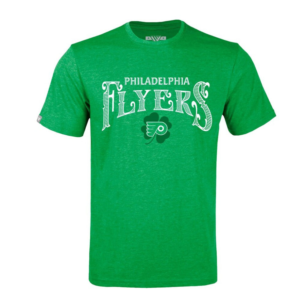 Philadelphia Flyers Levelwear St. Patrick's Day Richmond T-Shirt - Green - NHL