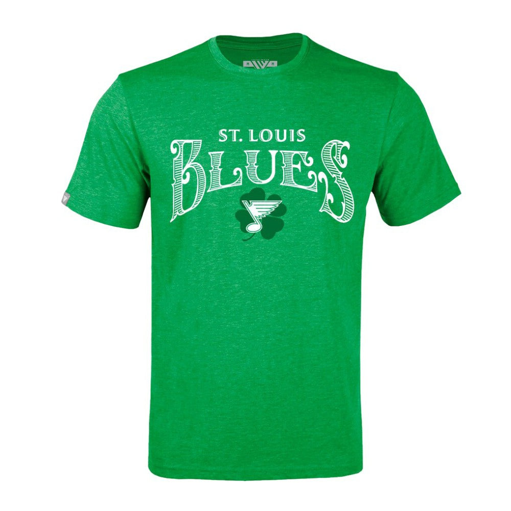 St. Louis Blues Levelwear St. Patrick's Day Richmond T-Shirt - Green - NHL