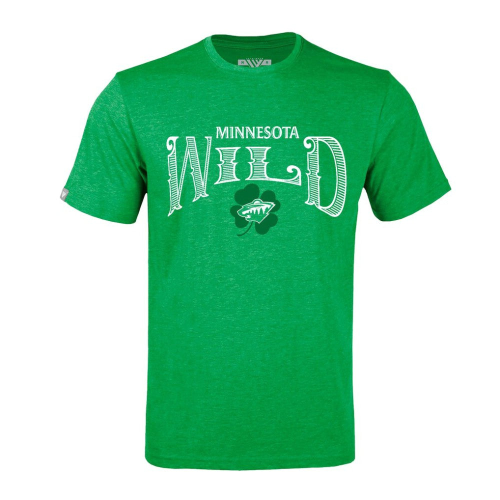 Minnesota Wild Levelwear St. Patrick's Day Richmond T-Shirt - Green - NHL
