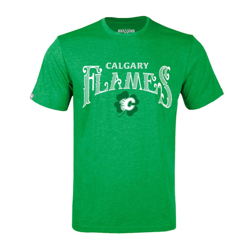 Calgary Flames Levelwear St. Patrick's Day Richmond T-Shirt - Green - NHL