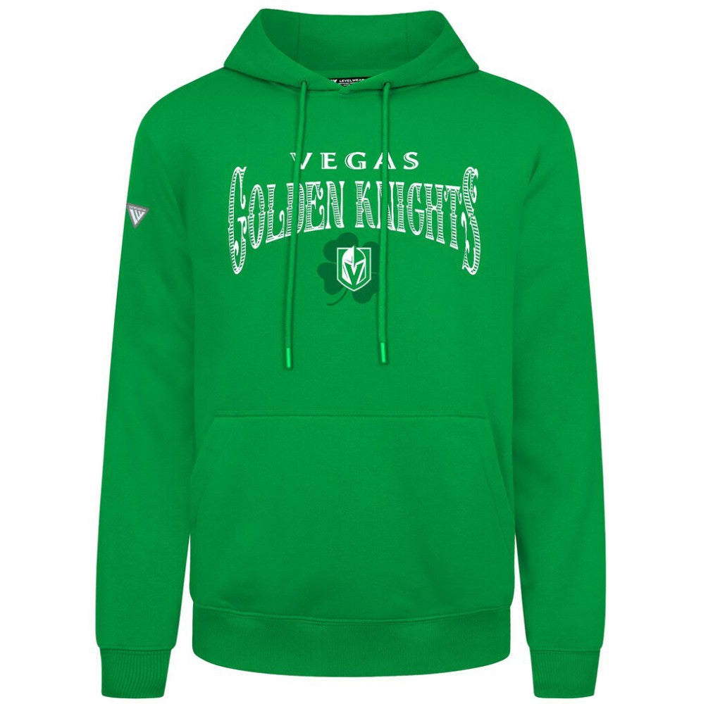 Vegas Golden Knights Levelwear St. Patrick's Day Podium Hoodie - Green - NHL