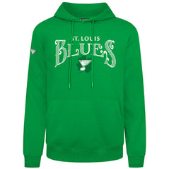 St. Louis Blues Levelwear St. Patrick's Day Podium Hoodie - Green - NHL