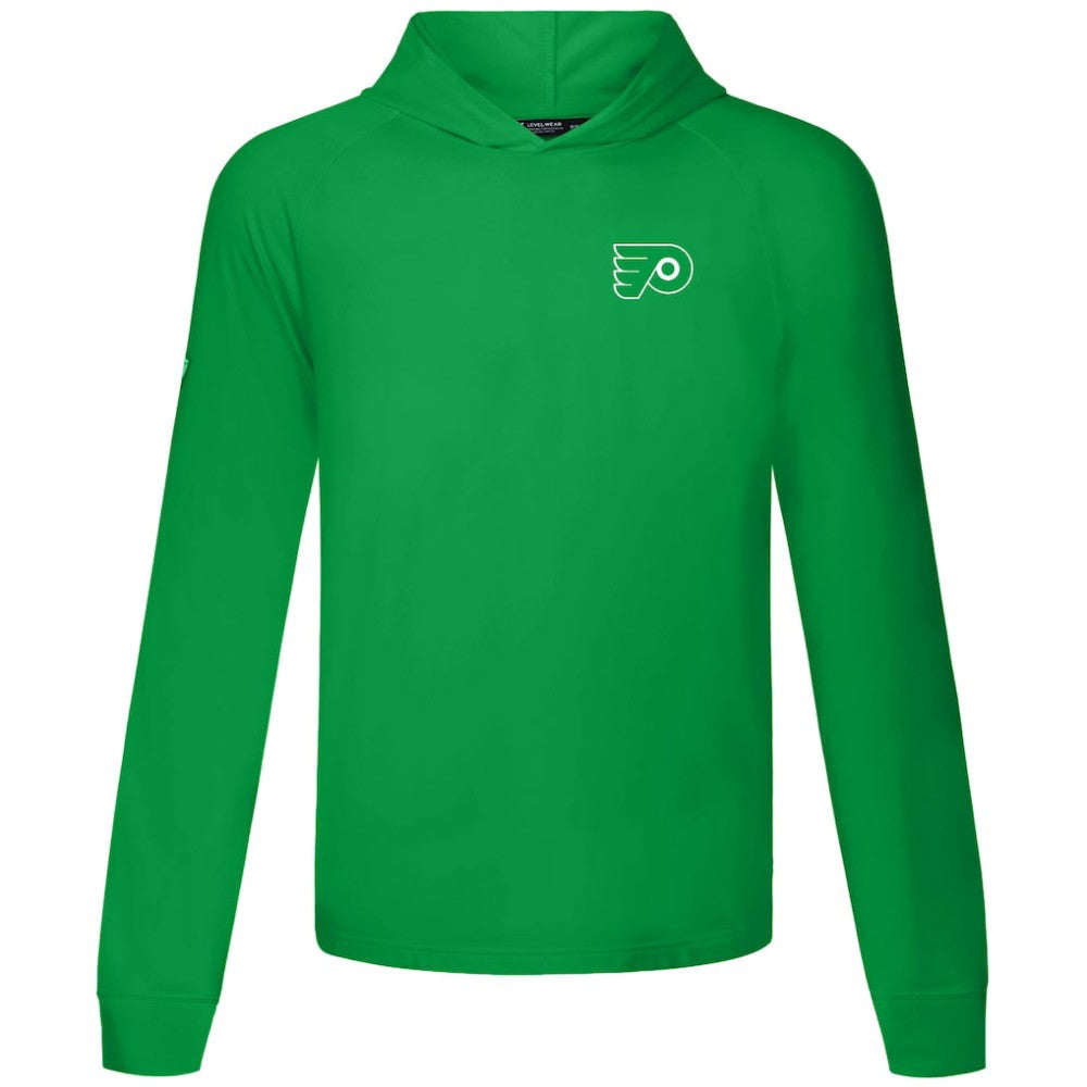Philadelphia Flyers Levelwear St. Patrick's Day Dimension Hoodie - Green - NHL