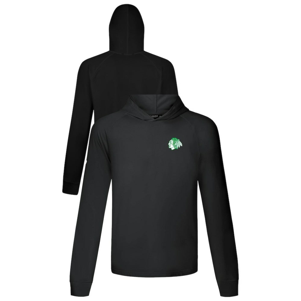 Chicago Blackhawks Levelwear St. Patrick's Day Dimension Hoodie - Black - NHL