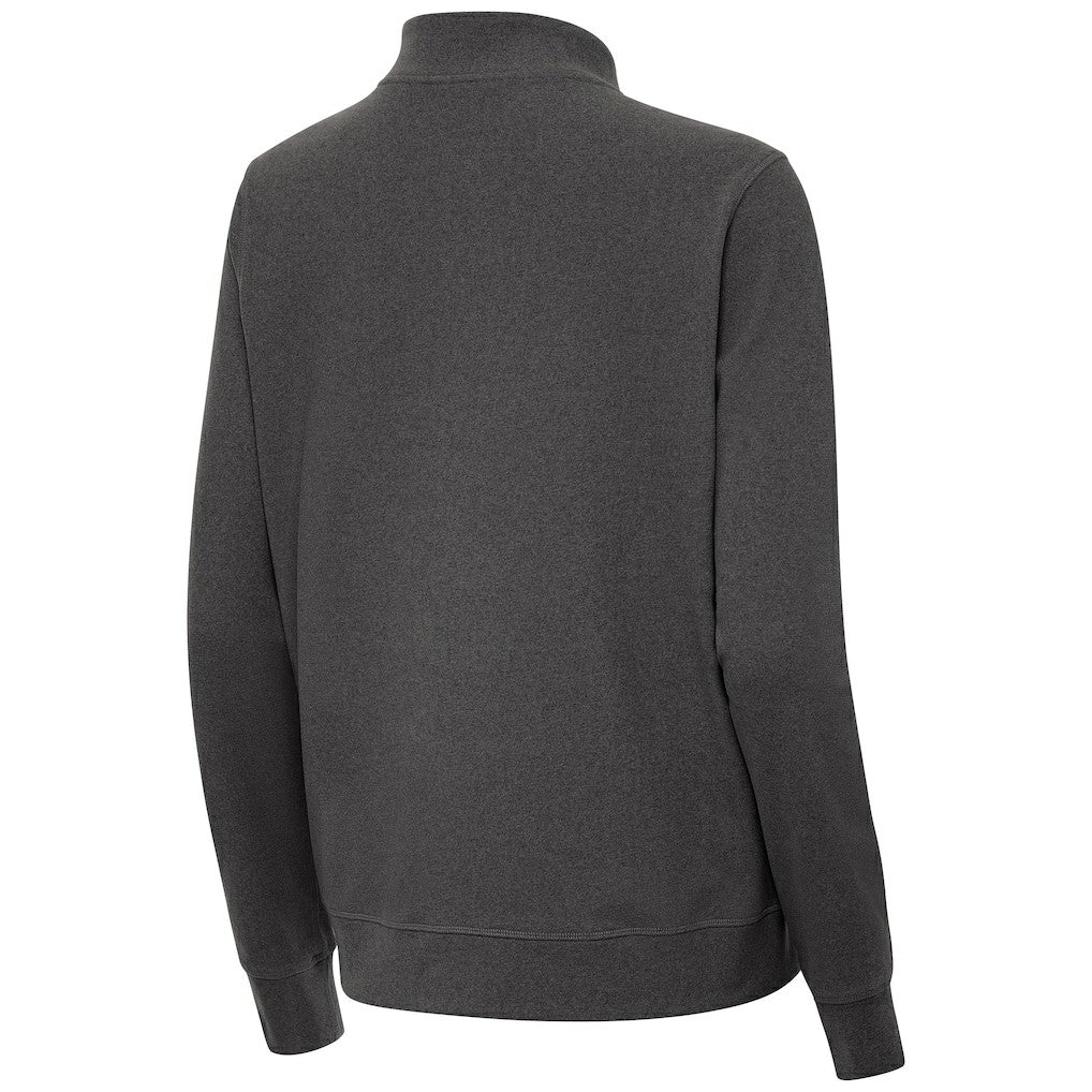 Seattle Seahawks Antigua Women's Super Bowl LX Champions Crush Quarter-Zip Pullover Charcoal | NFL