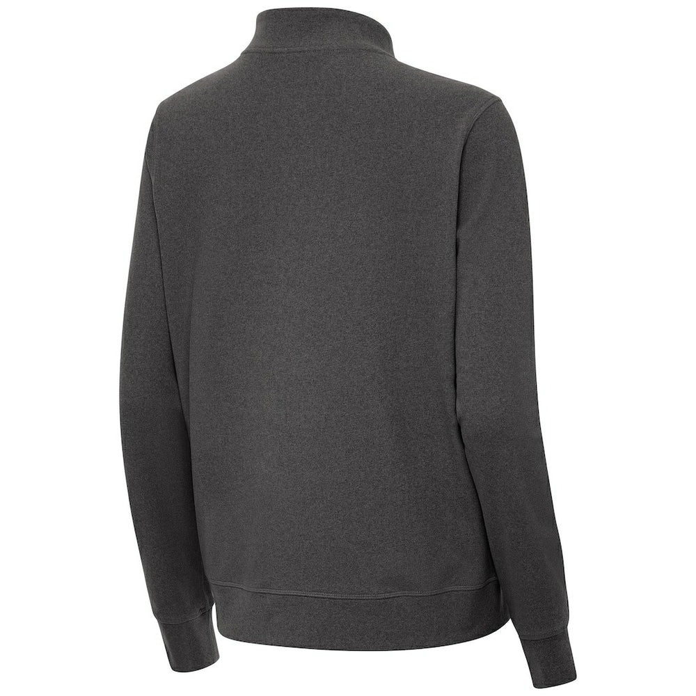 Seattle Seahawks Antigua Women's Super Bowl LX Champions Crush Quarter-Zip Pullover Charcoal | NFL