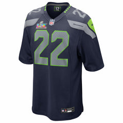 Rashid Shaheed Seattle Seahawks Super Bowl LX Patch Game Jersey College Navy | Nike for Sale