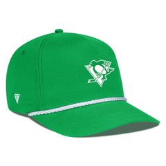 Pittsburgh Penguins Levelwear St. Patrick's Day Gambit Rope Adjustable Hat - Kelly Green - NHL