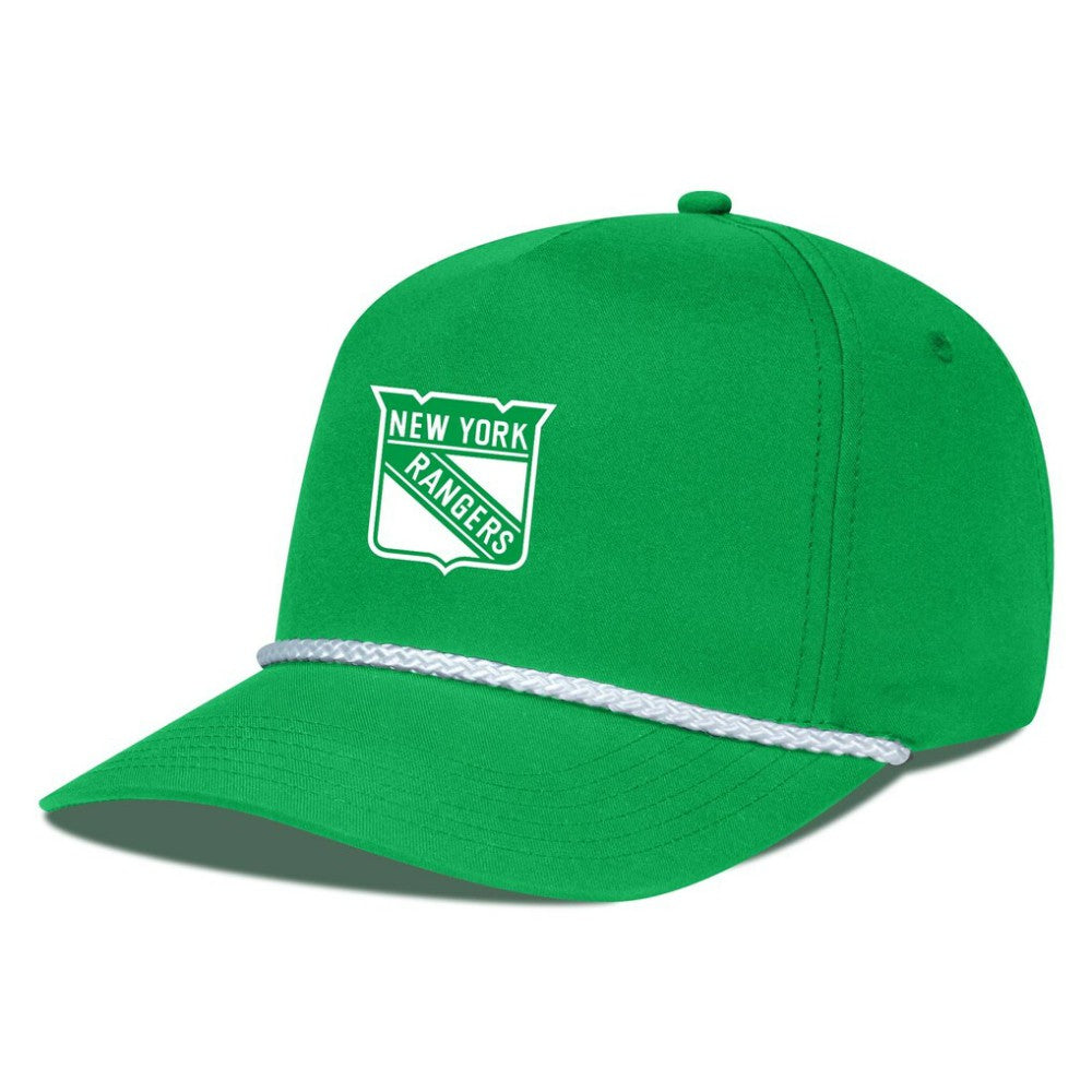 New York Rangers Levelwear St. Patrick's Day Gambit Rope Adjustable Hat - Kelly Green - NHL