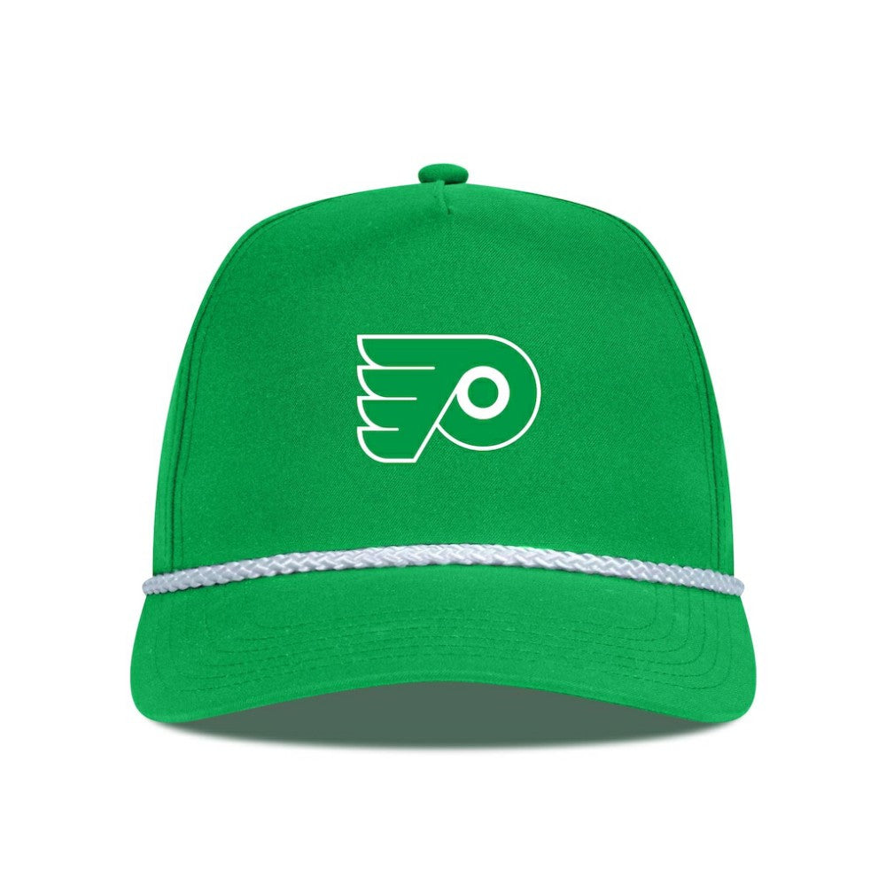 Philadelphia Flyers Levelwear St. Patrick's Day Gambit Rope Adjustable Hat - Kelly Green - NHL