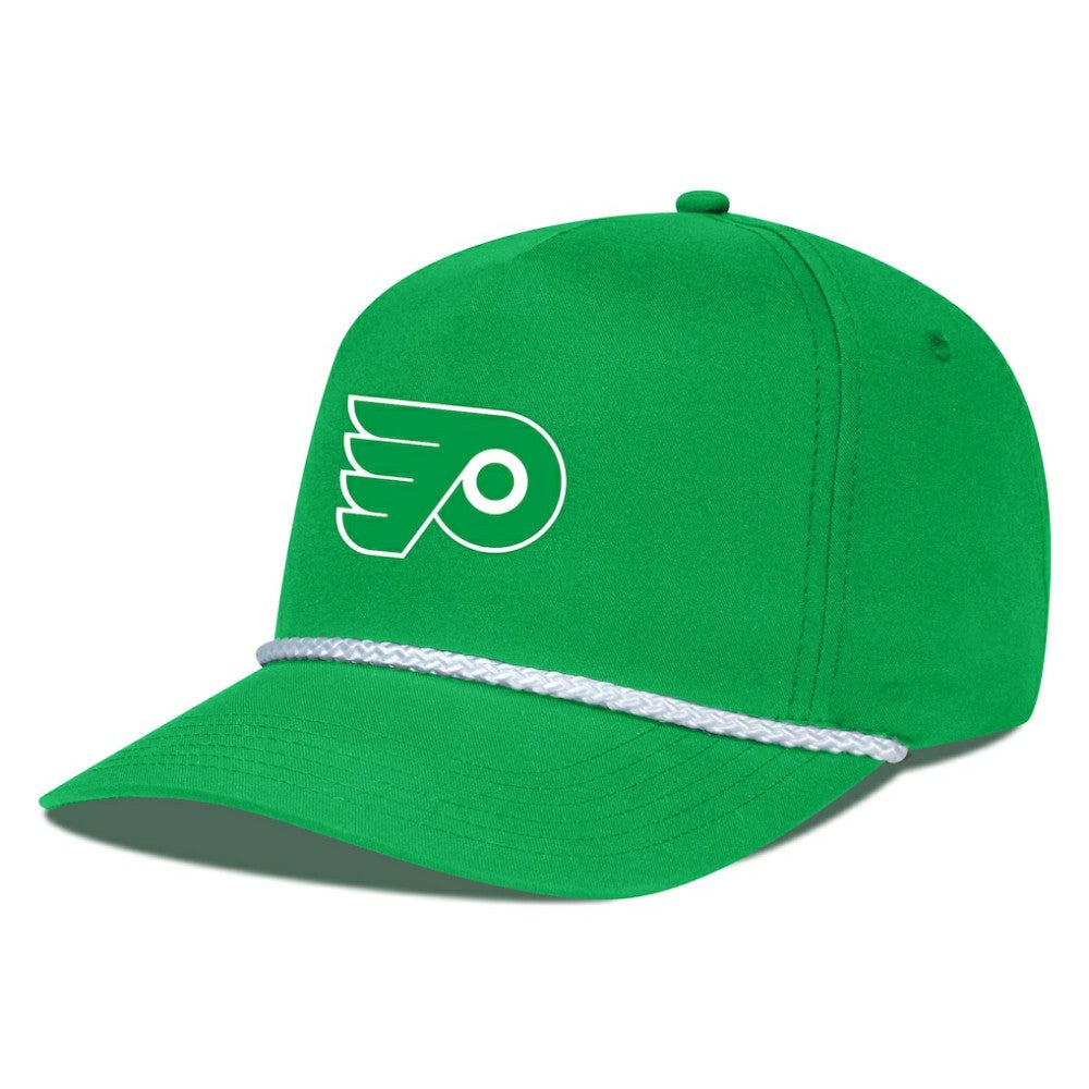 Philadelphia Flyers Levelwear St. Patrick's Day Gambit Rope Adjustable Hat - Kelly Green - NHL