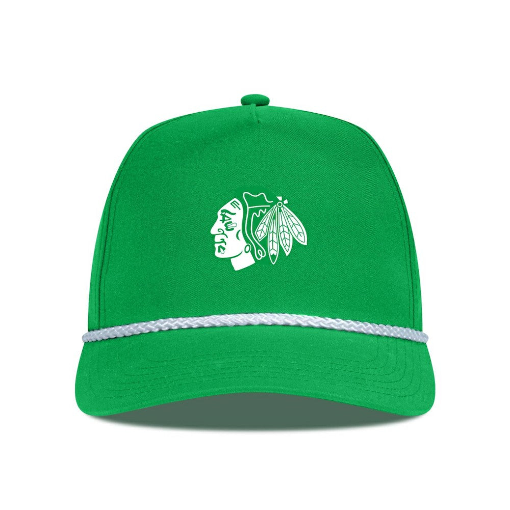 Chicago Blackhawks Levelwear St. Patrick's Day Gambit Rope Adjustable Hat - Kelly Green - NHL