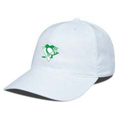 Pittsburgh Penguins Levelwear Matrix Patch Adjustable Hat - White - NHL