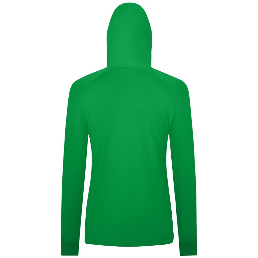 Utah Mammoth Levelwear Women's St. Patrick's Day Slender Raglan Hoodie - Kelly Green - NHL