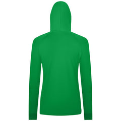 Vancouver Canucks Levelwear Women's St. Patrick's Day Slender Raglan Hoodie - Kelly Green - NHL