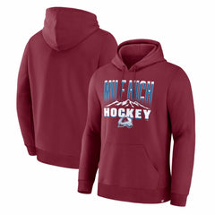 Colorado Avalanche Hometown Graphic Hoodie - Burgundy - NHL