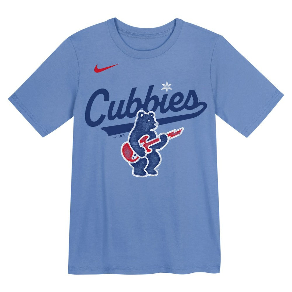 Chicago Cubs Nike Preschool Electric Bear Alternate T-Shirt - MLB