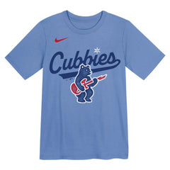 Chicago Cubs Nike Preschool Electric Bear Alternate T-Shirt - MLB