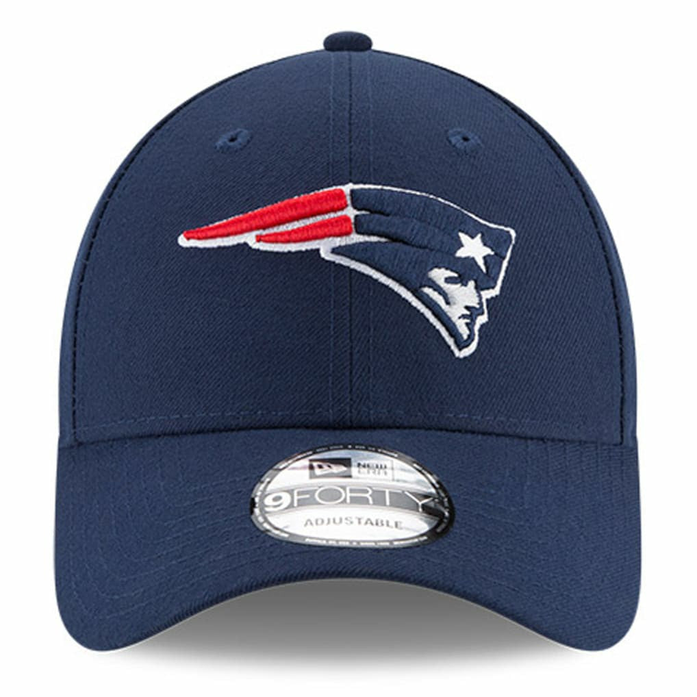New England Patriots New Era Youth 9FORTY Adjustable Hat Navy | NFL
