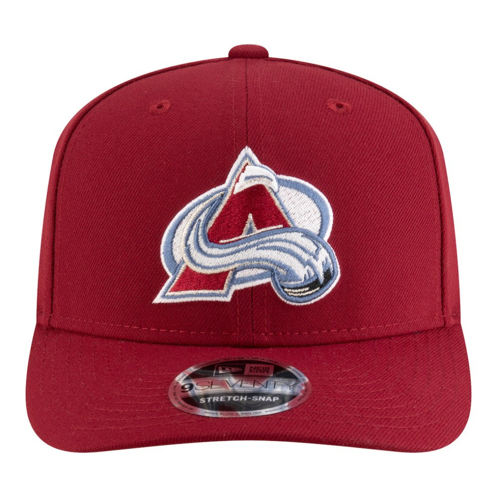Colorado Avalanche New Era 9SEVENTY Adjustable Hat - Burgundy - NHL