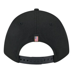 Buffalo Sabres New Era Game Day Stealth Flag 9FORTY A-Frame Adjustable Hat - Black - NHL