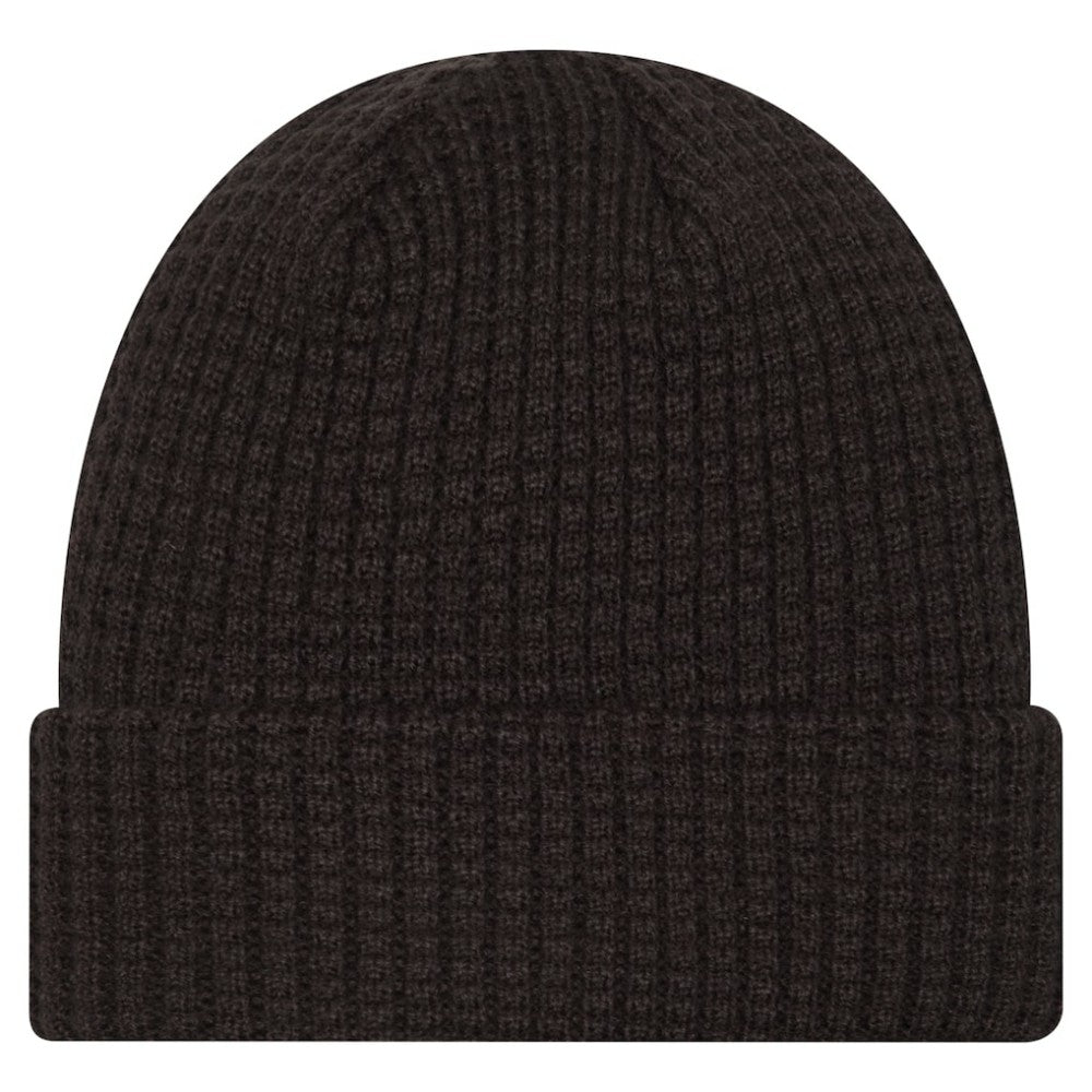 Buffalo Sabres New Era Waffle Cuffed Knit Hat - Black - NHL