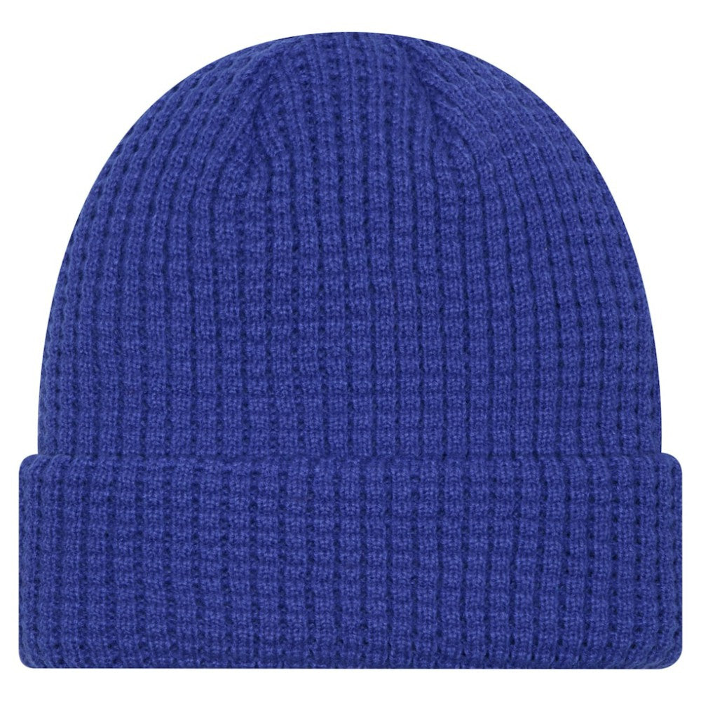 Buffalo Sabres New Era Waffle Cuffed Knit Hat - Royal - NHL