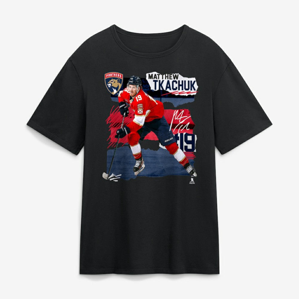 Matthew Tkachuk Florida Panthers Fresh Ice T-Shirt - Black - NHL