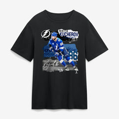 Nikita Kucherov Tampa Bay Lightning Fresh Ice T-Shirt - Black - NHL