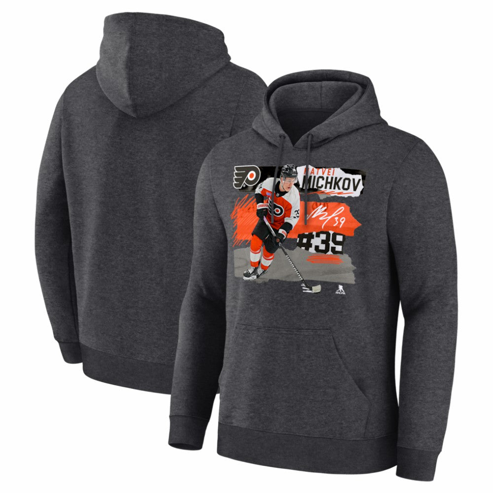 Matvei Michkov Philadelphia Flyers Fresh Ice Hoodie - Charcoal - NHL