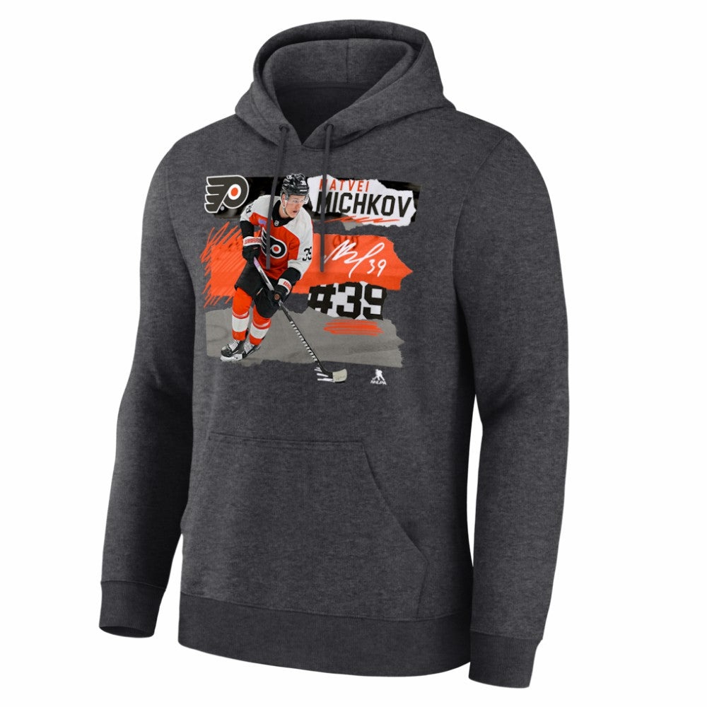 Matvei Michkov Philadelphia Flyers Fresh Ice Hoodie - Charcoal - NHL