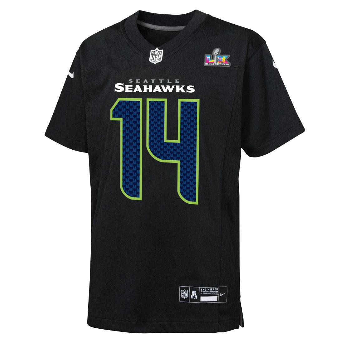 Sam Darnold Seattle Seahawks Youth Super Bowl LX Carbon Fashion Game Jersey Black | Nike for Sale