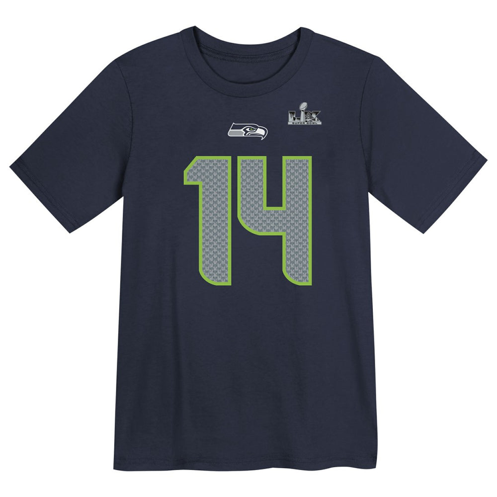 Sam Darnold Seattle Seahawks Preschool Super Bowl LX Name & Number T-Shirt College Navy | Nike for Sale