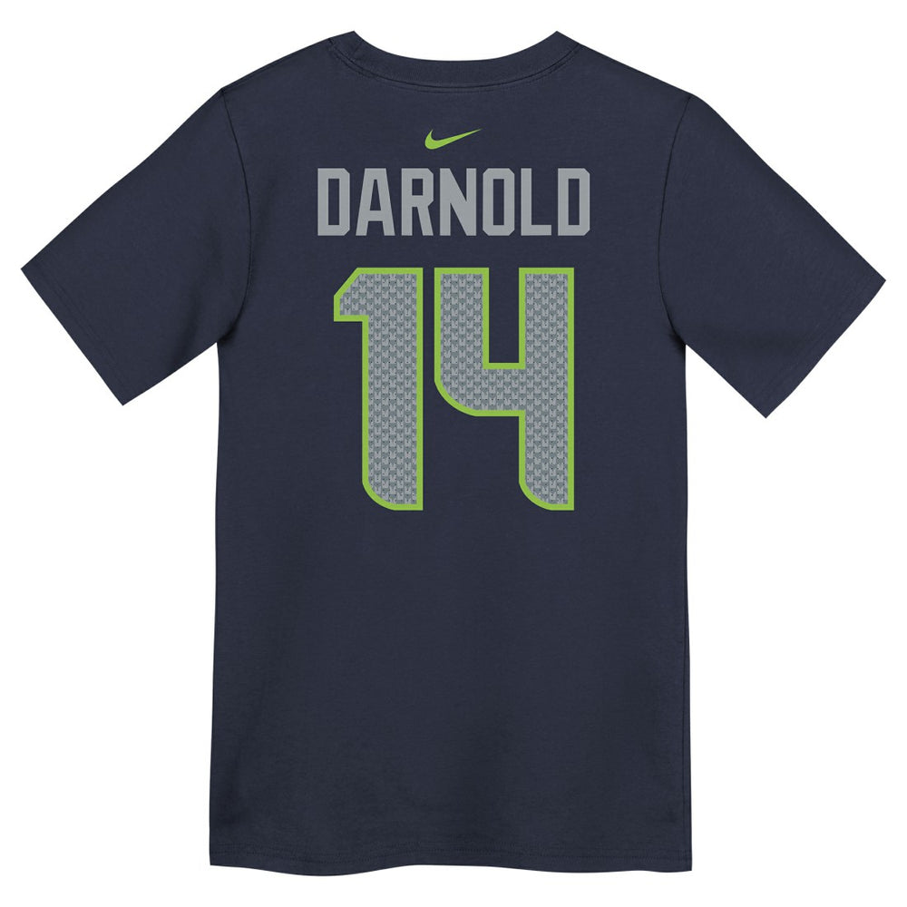 Sam Darnold Seattle Seahawks Preschool Super Bowl LX Name & Number T-Shirt College Navy | Nike for Sale